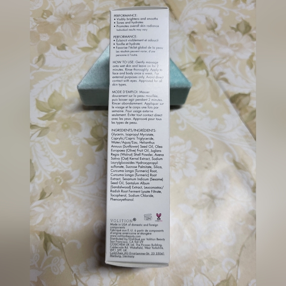 Aceology Detox Mask, Cela Glacier Cleanser, & Volition Turmeric Polish, NIB - Picture 13 of 16